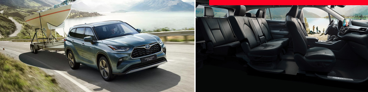 טויוטה היילנדר 2025 – רכב SUV היברידי 7 מושבים בעיצוב מודרני, אידיאלי למשפחות בישראל, זמין בטויוטה ירושלים ומודיעין